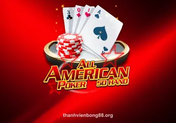 All American Poker 50 Hand - Slot game tại bong88