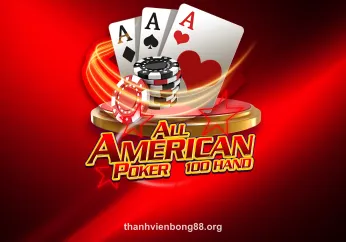 Hình ảnh trò chơi All American Poker 100 Hand tại bong88