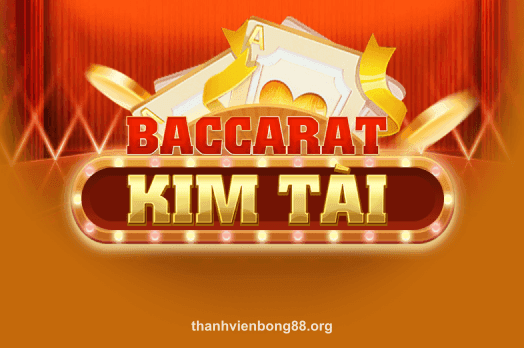 Hình ảnh trò chơi Baccarat Kim Tài tại bong88